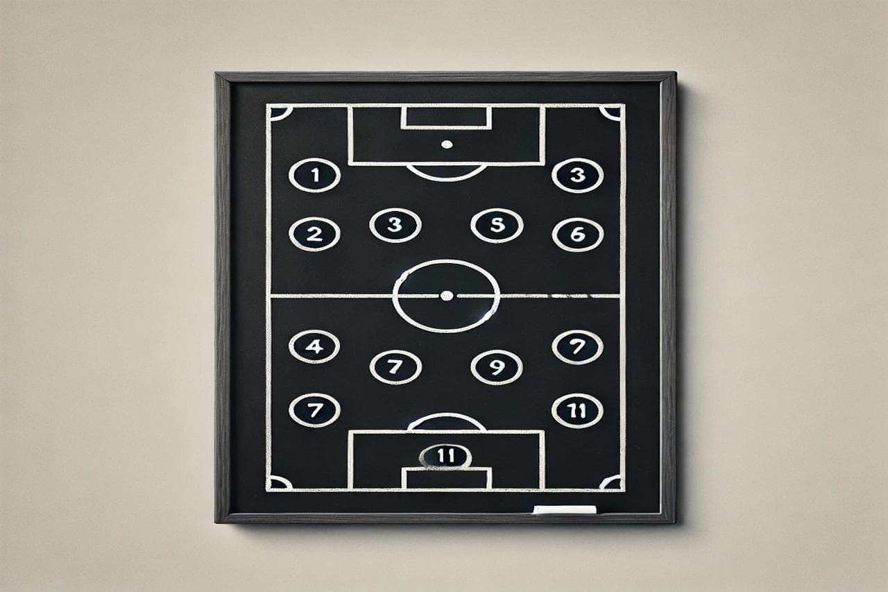 Pick the teams tactics blackboard